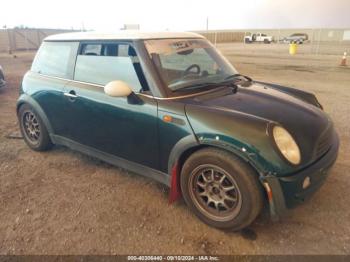  Salvage MINI Cooper