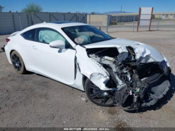  Salvage Lexus Rc