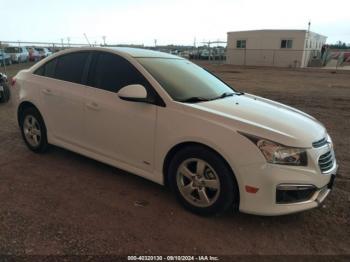  Salvage Chevrolet Cruze