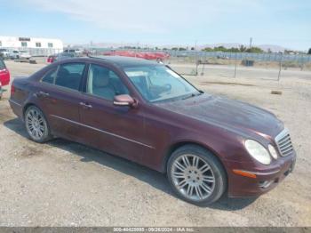  Salvage Mercedes-Benz E-Class