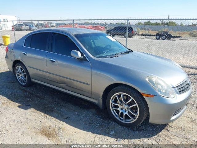  Salvage INFINITI G35