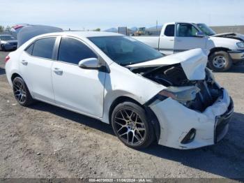  Salvage Toyota Corolla