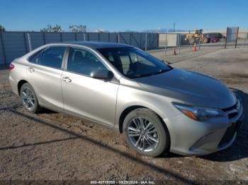  Salvage Toyota Camry