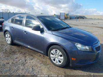  Salvage Chevrolet Cruze