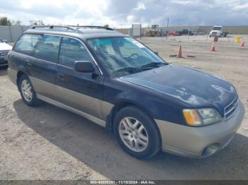  Salvage Subaru Outback