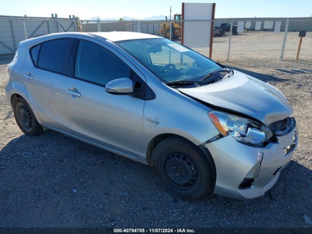  Salvage Toyota Prius c