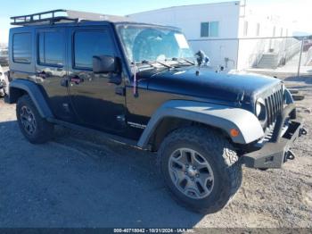  Salvage Jeep Wrangler