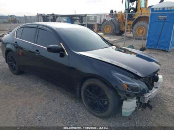  Salvage INFINITI G37