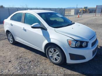  Salvage Chevrolet Sonic