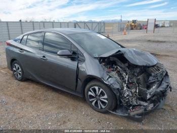  Salvage Toyota Prius Prime