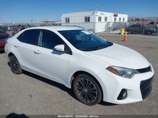  Salvage Toyota Corolla