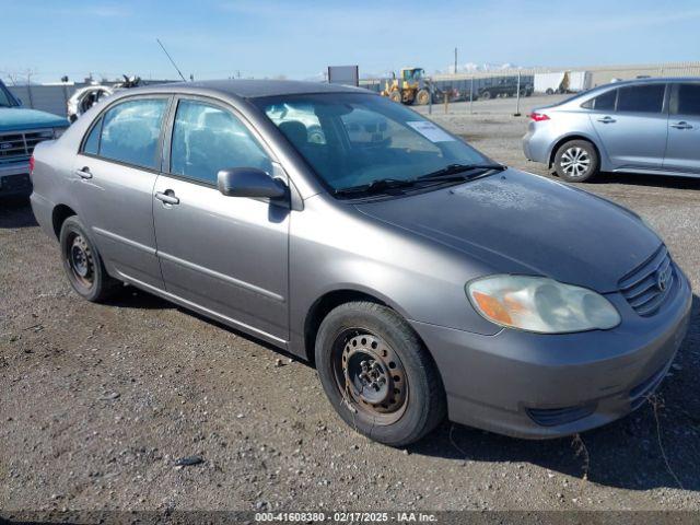  Salvage Toyota Corolla