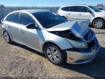  Salvage Chevrolet Cruze