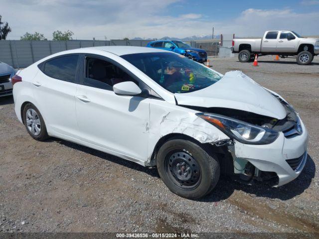  Salvage Hyundai ELANTRA