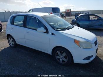  Salvage Chevrolet Aveo