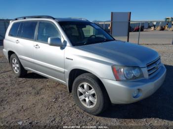  Salvage Toyota Highlander