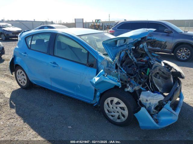  Salvage Toyota Prius c