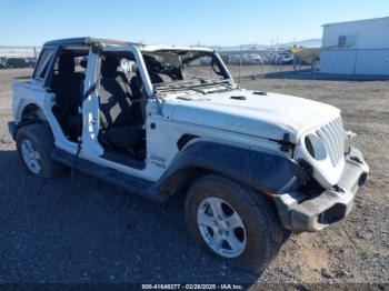  Salvage Jeep Wrangler