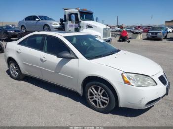  Salvage Pontiac G6