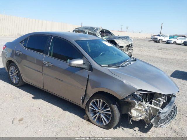  Salvage Toyota Corolla