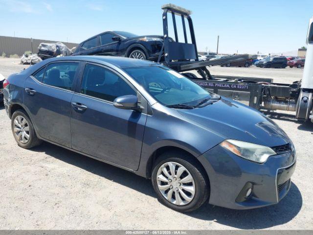  Salvage Toyota Corolla