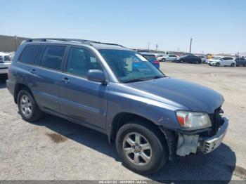  Salvage Toyota Highlander