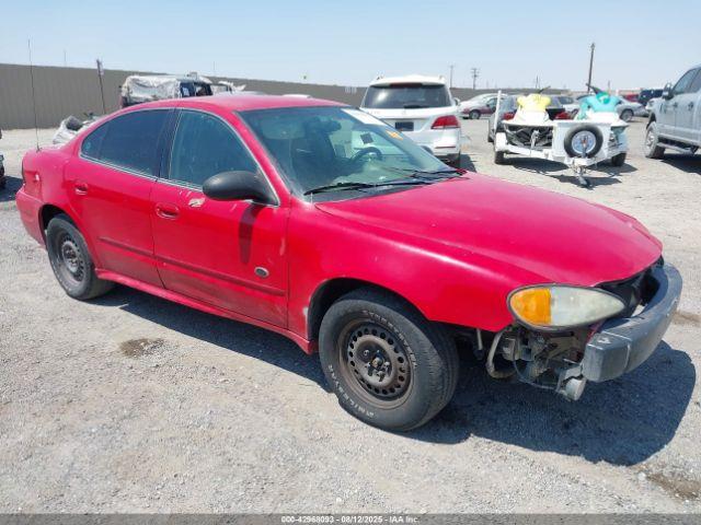 Salvage Pontiac Grand Am