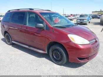  Salvage Toyota Sienna