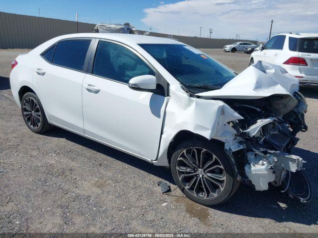  Salvage Toyota Corolla
