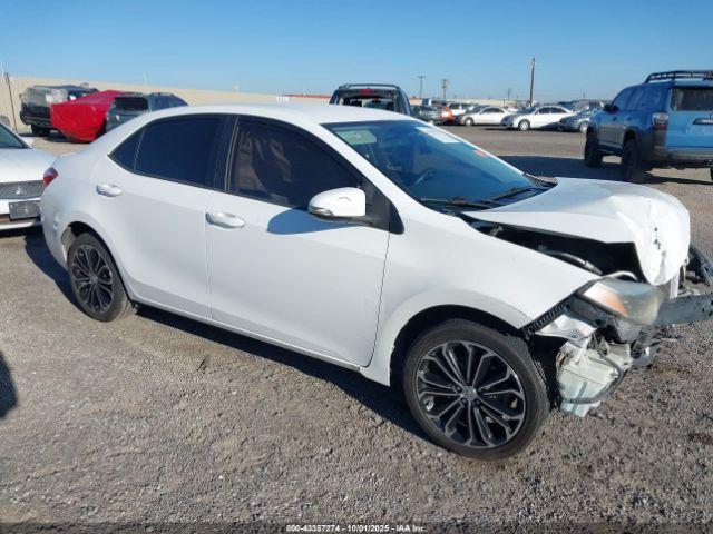  Salvage Toyota Corolla