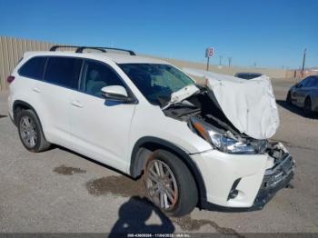  Salvage Toyota Highlander