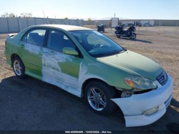  Salvage Toyota Corolla