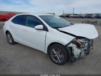  Salvage Toyota Corolla