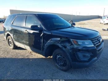  Salvage Ford Police Interceptor Utilit