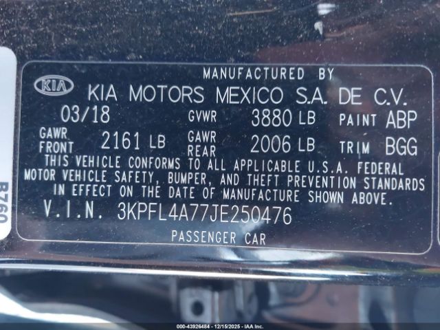 Kia Forte Lx Image 9